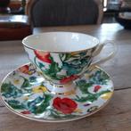 Balmoral Porselein Kopje met Bloemen & Lieveheersbeestje, Huis en Inrichting, Keuken | Servies, Ophalen of Verzenden, Zo goed als nieuw