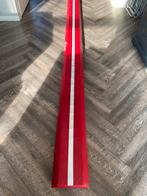 Turn grondbalk - 2,5 meter, Ophalen, Gebruikt, Rood, Materiaal