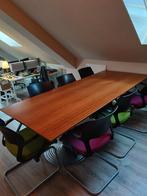 (Vergader)tafel met zeven stoelen, Ophalen, Gebruikt