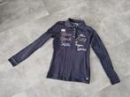 Blauwe HV polo met lange mouwen, Ophalen, Zo goed als nieuw, Bovenkleding