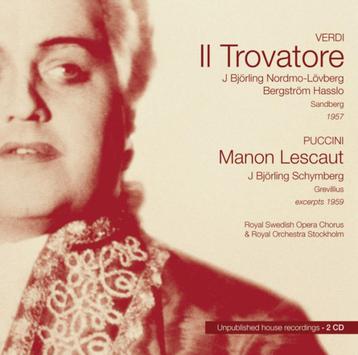 VERDI Il trovatore 2 - CD JUSSI BJÖRLING CAPRICE NIEUWSTAAT beschikbaar voor biedingen