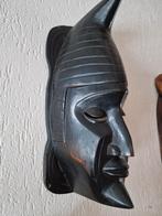 Donkerbruin masker uit Nigeria, Antiek en Kunst, Kunst | Niet-Westerse kunst, Ophalen