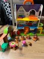 Little people huis incl poppetjes, Kinderen en Baby's, Speelgoed | Fisher-Price, Speelset, Met geluid, Ophalen of Verzenden, Zo goed als nieuw