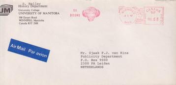 Canada 1968 M24 Lp Universiteit Machinestempel > Nederland beschikbaar voor biedingen