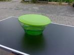 tupperware schaal groen, Huis en Inrichting, Keuken | Tupperware, Ophalen of Verzenden, Gebruikt, Groen, Schaal