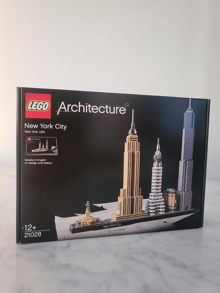 Lego Architecture 21028 New York City - Compleet!, Kinderen en Baby's, Speelgoed | Duplo en Lego, Zo goed als nieuw, Lego, Complete set