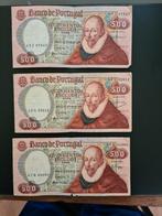 3x 500 escudos Portugal 1979 Zfr biljetten., Postzegels en Munten, Bankbiljetten | Europa | Niet-Eurobiljetten, Ophalen of Verzenden