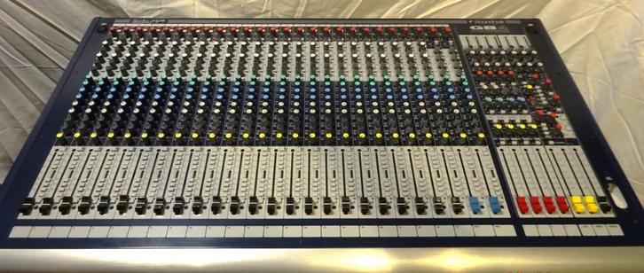 Soundcraft GB4/24 PA-mengtafel, Muziek en Instrumenten, Mengpanelen, Zo goed als nieuw, 20 kanalen of meer, Microfooningang, Ophalen