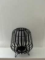 Windlicht, Ophalen, Zo goed als nieuw, Zwart, Metaal