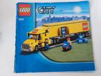 Lego 3221 LEGO Truck / gele vrachtwagen, Ophalen of Verzenden, Zo goed als nieuw, Complete set, Lego