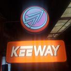 Keeway scooters lichtbak, Verzamelen, Merken en Reclamevoorwerpen, Ophalen, Gebruikt, Lichtbak of (neon) lamp