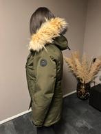 Nette Helvetica winterjas dames groen L tot XL, Ophalen of Verzenden, Zo goed als nieuw, Maat 56/58 (XL), Zwart
