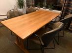 Houten Eettafel - Stevig en Stijlvol!, Huis en Inrichting, Gebruikt, Vintage, 150 tot 200 cm, Vier personen