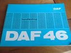 Instructieboek DAF 46, DAF 46 Stationcar 10-1974 zeer mooi!, Ophalen of Verzenden