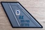 355th FGS  F-35 tail patch, Verzamelen, Embleem of Badge, Amerika, Luchtmacht, Ophalen of Verzenden