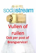 Sodastream Koolzuur CO2 cilinders vullen/ruilen €5,00, Ophalen of Verzenden, Nieuw