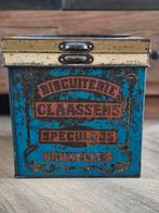 Biscuiterie Claassens Speculoos Bruxelles venster blik, Verzamelen, Ophalen of Verzenden, Gebruikt, Overige