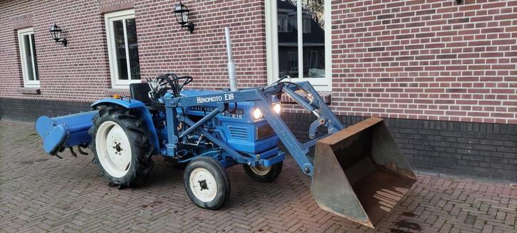 Mini Tractor - Hinomoto E18, Doe-het-zelf en Verbouw, Gereedschap | Overige machines, Gebruikt, Ophalen of Verzenden
