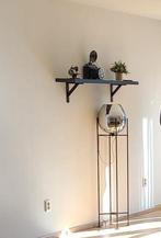 Vloerlamp (1.40m hoog), Huis en Inrichting, Lampen | Vloerlampen, Ophalen, Zo goed als nieuw, Glas, 100 tot 150 cm