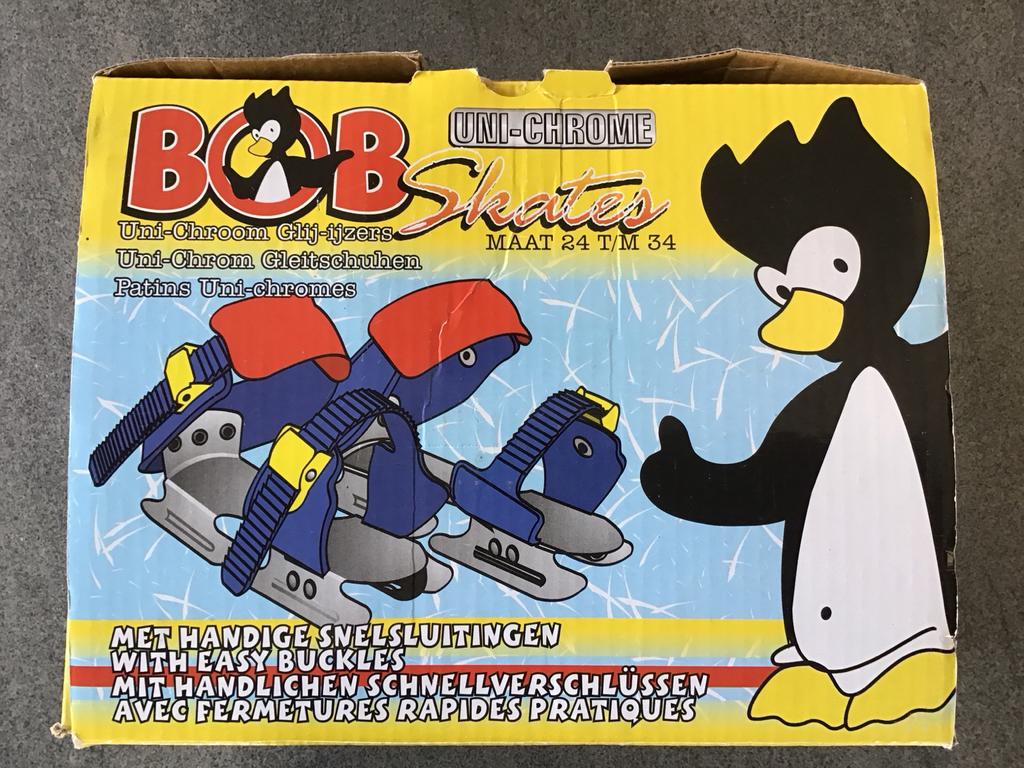 Bob Uni-Chrome Glij-ijzers Maat 24 t/m 34, Ophalen of Verzenden, Zo goed als nieuw, Overige typen, Overige merken