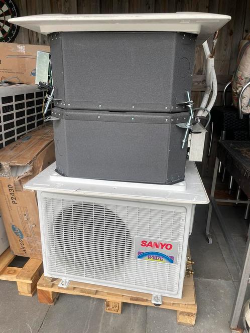 Nieuw Panasonic (Sanyo) split-type cassette airconditioner,, Witgoed en Apparatuur, Airco's, Zo goed als nieuw, Wandairco, Ophalen