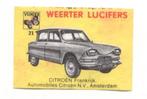 lucifermerk    CITROEN AMI, Verzamelen, Gebruikt, Ophalen of Verzenden