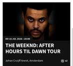 The Weeknd 2x golden circle rechts tickets 16 juli, Twee personen, Juli