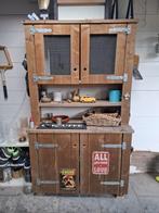 Steigerhouten kast, Ophalen, Gebruikt, Hout