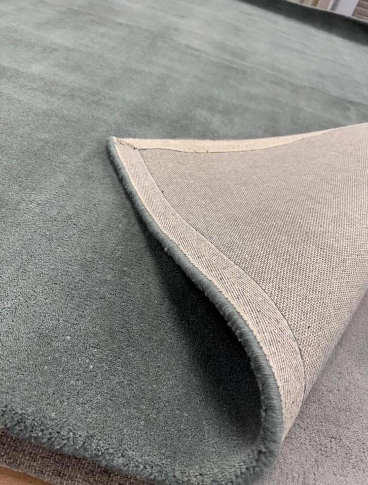 100% wollen vloerkleed jade groen 160x230 / 200x300 cm, Huis en Inrichting, Stoffering | Tapijten en Kleden, Nieuw, 200 cm of meer