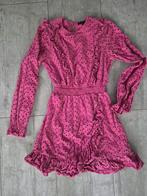 Roze jurk  van My Jewellery met ruches - Maat S, My Jewellery, Ophalen of Verzenden, Zo goed als nieuw, Roze