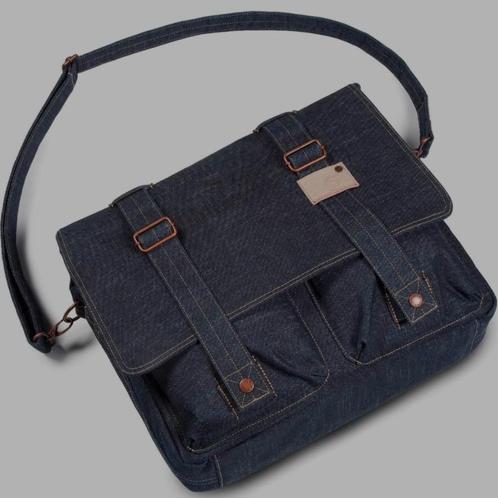 Nieuw : CORTINA KANSAS Denim fietstas ,schoudertas ,, Fietsen en Brommers, Fietsaccessoires | Fietstassen, Nieuw, Ophalen of Verzenden