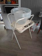 Tummy tub + standaard, Kinderen en Baby's, Badjes en Verzorging, Tummy Tub, Zo goed als nieuw, Standaard, Ophalen