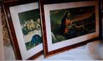 Te koop 2 mooie schilderijen per stuk 40 euro, Antiek en Kunst, Kunst | Schilderijen | Klassiek, Ophalen