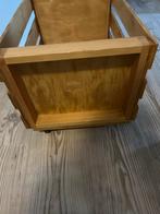 Nieuwe verrijdbare LP opbergbox, Ophalen, Nieuw, Overige houtsoorten