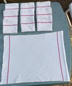 Vintage keukendoek theedoek linnen 50 x 70 cm (MM2), Huis en Inrichting, Keuken | Textiel, Ophalen of Verzenden, Gebruikt, Theedoek of Handdoek