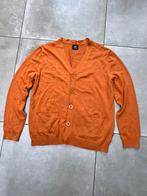 PATTA 100% KATOEN FIJN GEBREID ORANJE / BRUIN VEST MAAT XL, Kleding | Heren, Truien en Vesten, Bruin, Maat 56/58 (XL), Ophalen of Verzenden