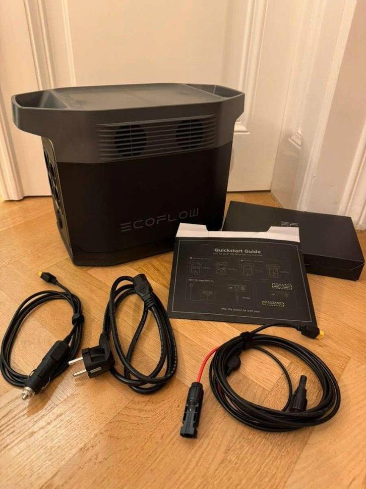 Ecoflow delta 3 Pro 1260wh portable power station, Telecommunicatie, Powerbanks, Zo goed als nieuw, Ophalen of Verzenden