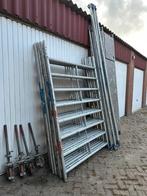 Layher Alu rolsteiger 2,95 breed werkhoogte 9,5, Doe-het-zelf en Verbouw, Ophalen, Gebruikt, Rolsteiger of Kamersteiger, 5 meter of hoger