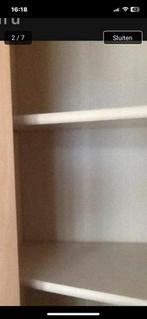 Grote duitse hoekast, Huis en Inrichting, Ophalen, Zo goed als nieuw, Met hangruimte, 50 tot 75 cm