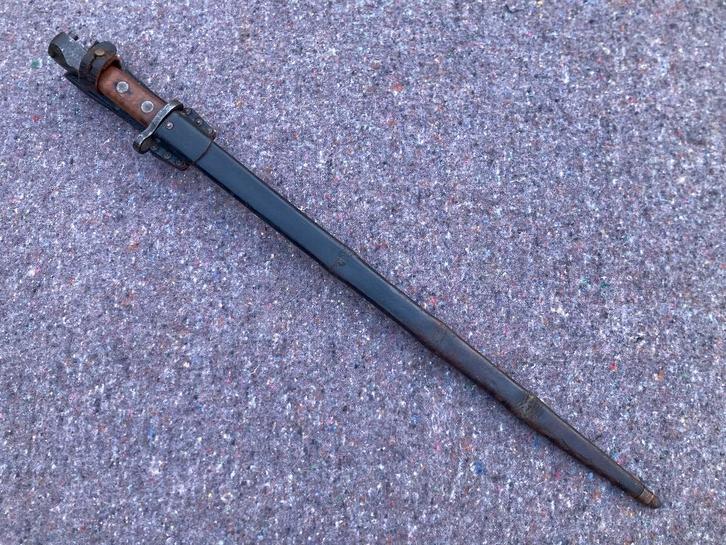 Nederland LANGE M95 karabijn bajonet HEMBRUG Wielrijder 1940, Verzamelen, Militaria | Algemeen, Landmacht, Mes of Dolk, Nederland