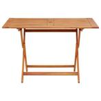 Tuintafel inklapbaar 120x70x74 cm massief acaciahout, ,, Nieuw, Ophalen of Verzenden, ,