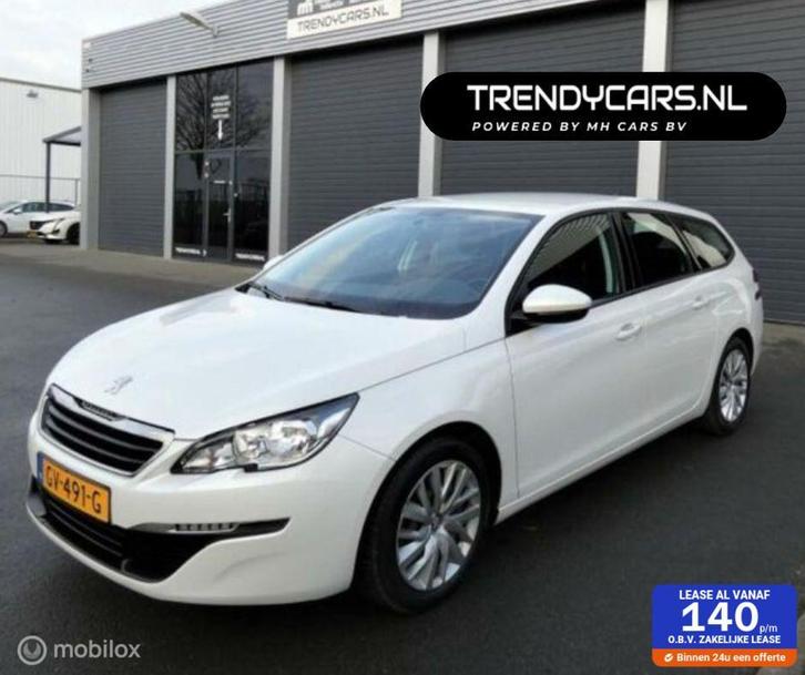 Peugeot 308 1.2 PURET.BLUE LEASE, Auto's, Peugeot, Bedrijf, Te koop, ABS, Airbags, Airconditioning, Alarm, Centrale vergrendeling