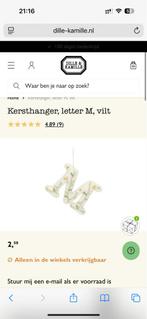 Gezocht! Kersthanger Letter M vilt van Dille en Kamille, Ophalen, Nieuw