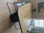 Eettafel, Huis en Inrichting, Tafels | Eettafels, Ophalen, Gebruikt, Eikenhout, 200 cm of meer