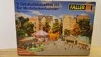 Faller 1:87 H0 bouwdoos dorps kermis set OVP, Overige merken, Gelijkstroom, Verzenden, .