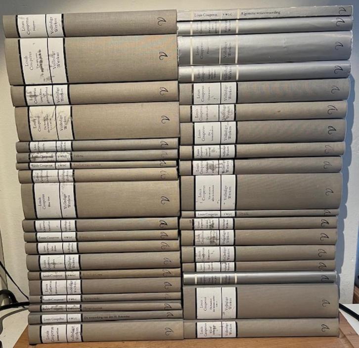Louis Couperus. 38 delen van "Volledige Werken" Veen 1988-96, Boeken, Literatuur, Gelezen, Nederland, Ophalen of Verzenden