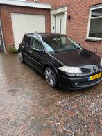 Renault Mégane 2.0 16V Turbo 120KW 2008 Zwart, 1998 cc, 4 cilinders, Parkeersensor, Particulier
