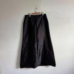 Vintage satijnen rok maat 44, Kleding | Dames, Rokken, Zwart, Maat 42/44 (L), Ophalen of Verzenden, Zo goed als nieuw