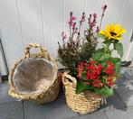 RIETENMAND BLOEMENMAND NIEUW, Tuin en Terras, 25 tot 40 cm, Overige materialen, -, -
