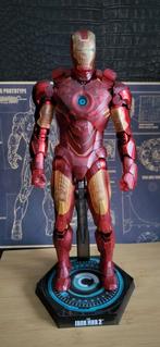 Iron Man 2 Hot Toys Holographic Exclusive - Z.g.a.n, Ophalen of Verzenden, Zo goed als nieuw
